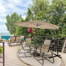 Зонт садовый GREEN GLADE 6005 тауп